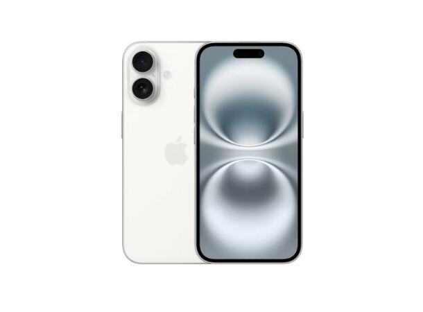Brukt iPhone 16 128GB Hvit A-Gradering 