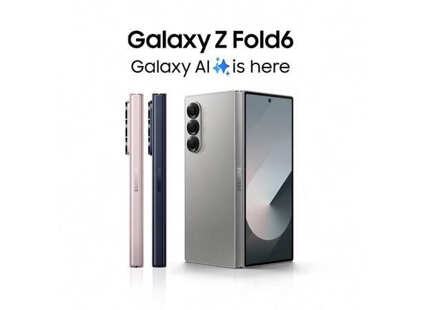 Galaxy Z Fold6 512GB Sølv OBS! Leveres uten vegglader 