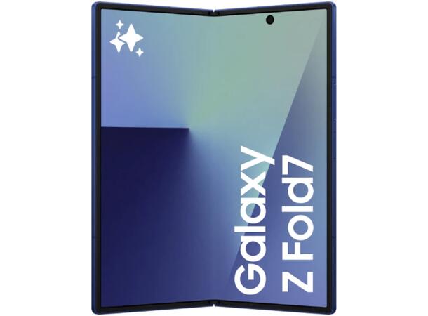 Galaxy Z Fold7 512GB Blå OBS! Leveres uten vegglader 
