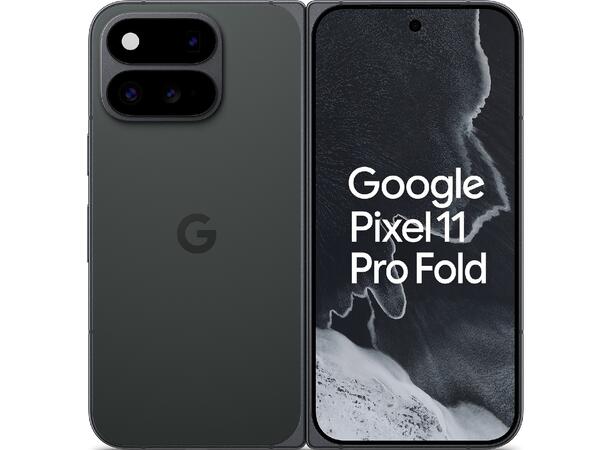 Google Pixel 11 Pro Fold 256GB Sort OBS! Leveres uten vegglader 