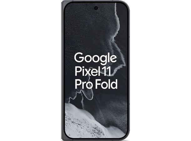 Google Pixel 11 Pro Fold 256GB Sort OBS! Leveres uten vegglader 