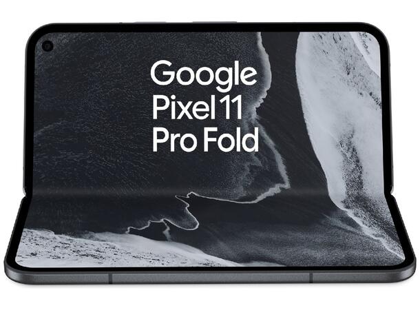 Google Pixel 11 Pro Fold 256GB Sort OBS! Leveres uten vegglader 