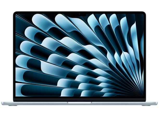MacBook Air 15" M5 (2026) 1TB Blå Apple 10-kjerners M5 CPU, 24GB, 1TB SSD 