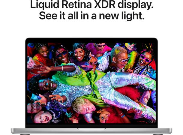 MacBook Pro 14 M5 (2026) 1TB Sølv 32GB RAM 