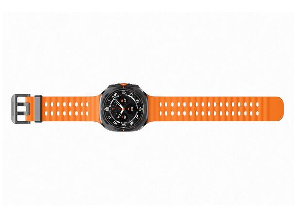 Samsung Galaxy Watch Ultra 47mm GPS Sort Smartklokke, Sapphire Glass, GPS, Blueto 
