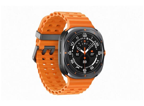 Samsung Galaxy Watch Ultra 47mm GPS Sort Smartklokke, Sapphire Glass, GPS, Blueto 