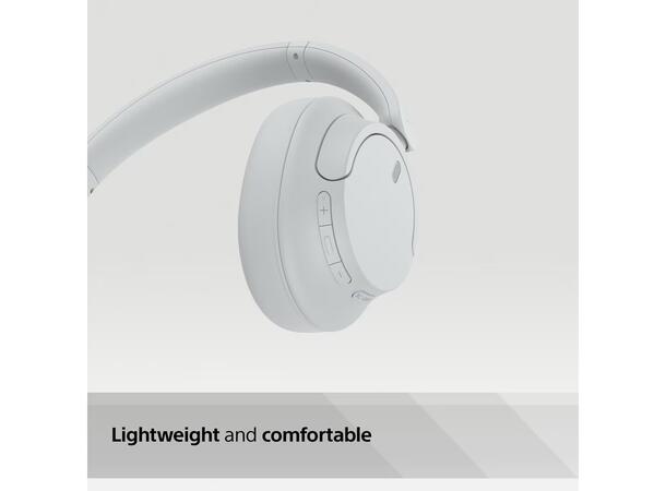 Sony WH-CH720N Trådløset Hodesett Hvit Aktiv støydemping, opptil 35t batteritid 