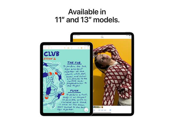 iPad Air 13" (2025) 512GB WiFi Blå 7. gen, 13" Liquid Retina-skjerm 