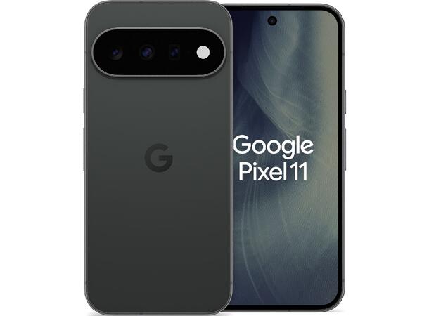 Google Pixel 11 256GB Sort OBS! Leveres uten vegglader 