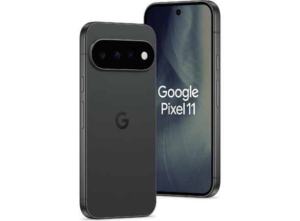 Google Pixel 11 256GB Sort OBS! Leveres uten vegglader 