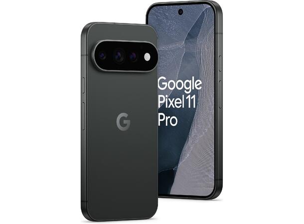 Google Pixel 11 Pro 256GB Sort OBS! Leveres uten vegglader 