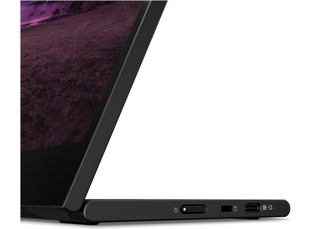 Lenovo 16" portabel skjerm ThinkVision M 1920x1200 IPS, 6 ms, 1500:1, USB-C 