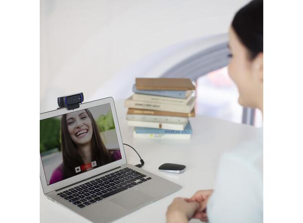 Logitech C920e HD webkamera sort 