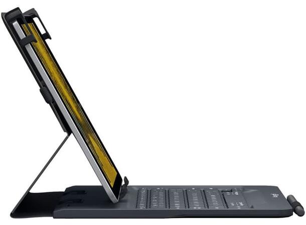 Logitech Universal Folio Tastatur Nordisk Sort 