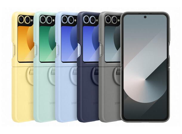 Samsung Silicone Dekse Grå Flip6 