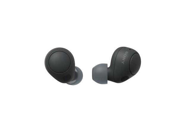 Sony True Wireless Hodesett Sort Aktiv støydemping, opptil 20t batteritid 