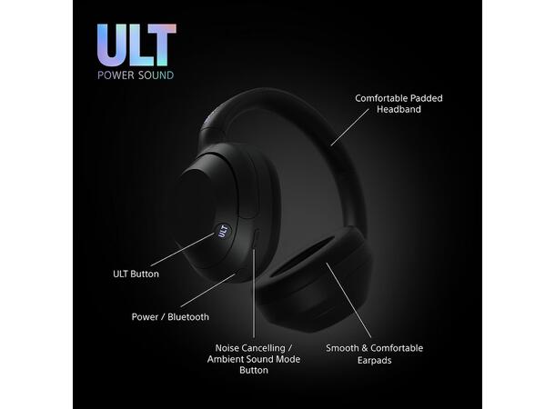 Sony ULT WEAR Black Wireless headphones 