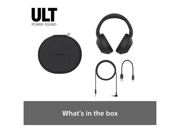 Sony ULT WEAR Sort Trådløse hodetelefoner 
