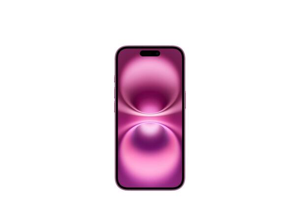 iPhone 16 128GB Rosa OBS! Leveres uten vegglader 