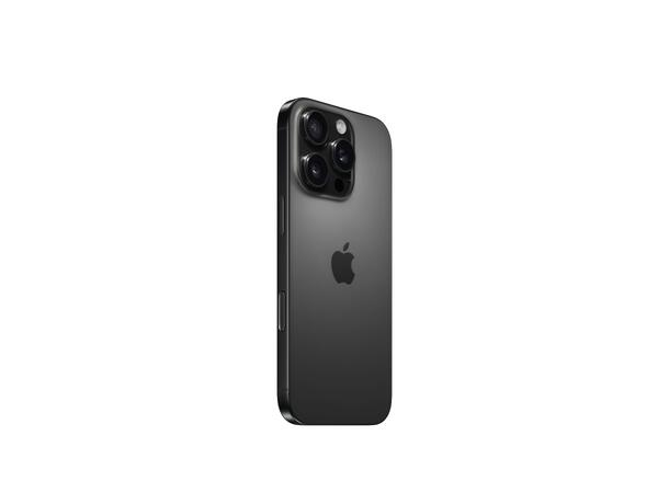 iPhone 16 Pro 256GB Sort Titan OBS! Leveres uten vegglader 