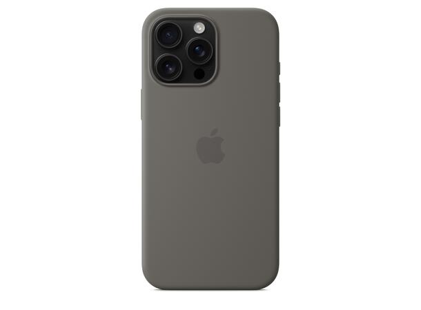 Apple iPhone 16 Pro Max Silikondeksel Grey MagSafe 