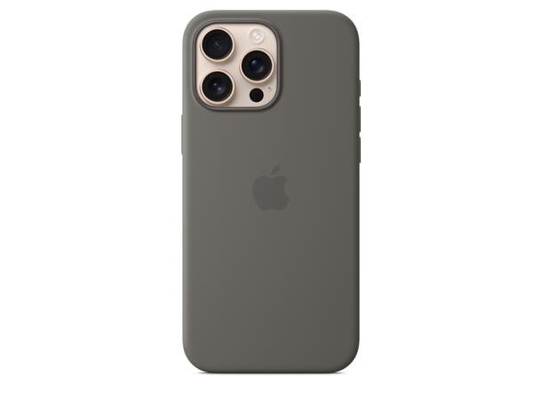 Apple iPhone 16 Pro Max Silikondeksel Grey MagSafe 