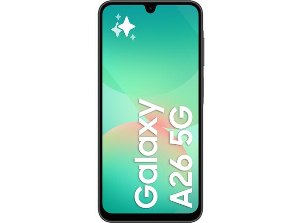 Galaxy A26 5G 128GB Sort 