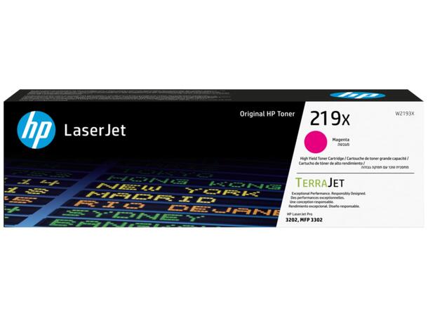 HP Toner 219X Magenta Laserjet Pro 3201-3204/3288/3302 - 2500s 