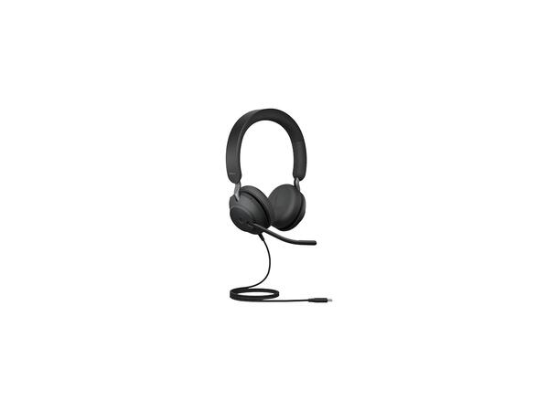 Jabra Evolve2 40 SE MS Stereo Hodesett kablet USB-C 