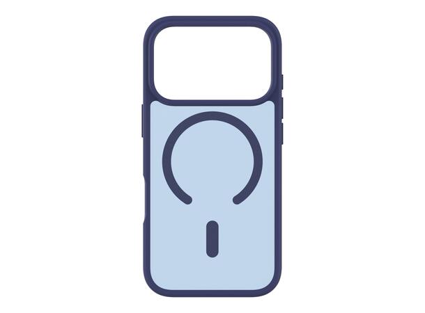 KEY Frosted Case IP17 Pro MagSafe Blå 