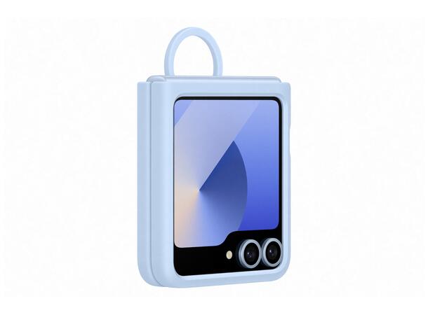 Samsung Flip6 Silicone Dekse Blå 