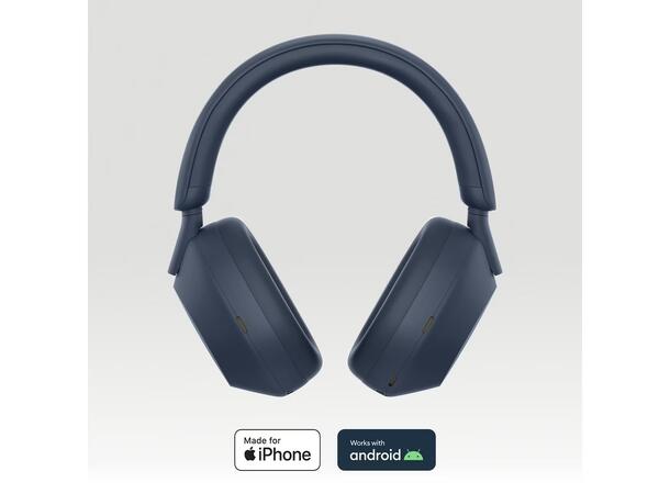 Sony WH-1000XM5 Trådløse Hodetelefoner Aktiv støydemping, 30t batterilevetid 
