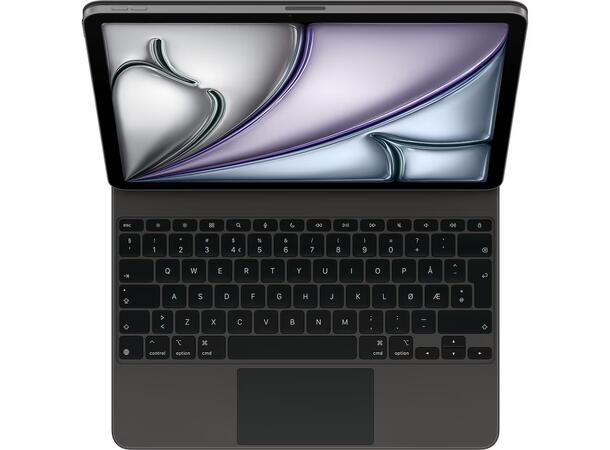 Apple iPad Air 13" Magic Keyboard Black Norsk layout, tastaturdeksel passer til 