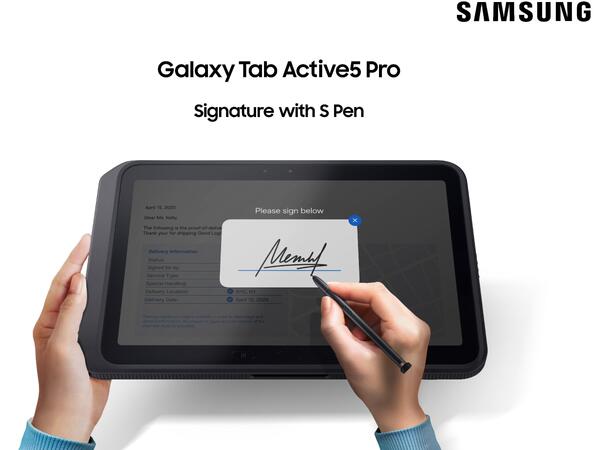 Galaxy Tab Active5 Pro 5G 256GB 10,1" Enterprise 