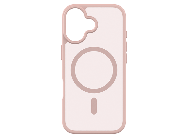 KEY Frosted Case IP17 MagSafe Rosa 