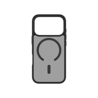 Key Frosted Case IP17 Pro Sort MagSafe