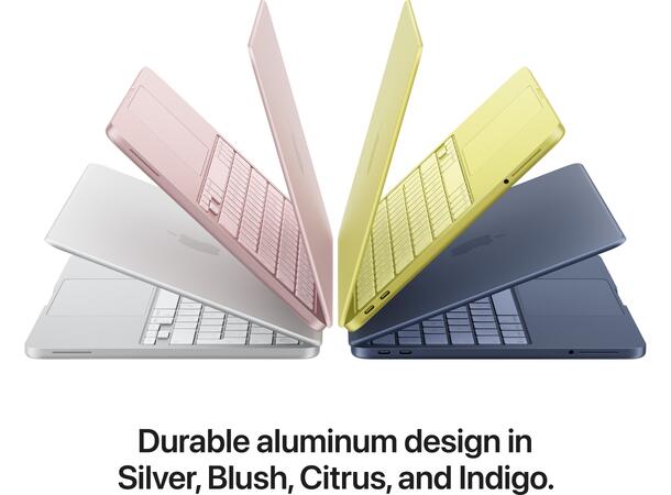 MacBook Neo 13" A18 Pro (2026) 256GB A18 Pro Chip 6-kjerners CPU, 8GB, 512GB 