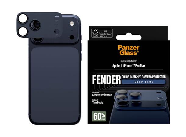 PanzerGlass Fender Hoops iP17 ProM Blue 