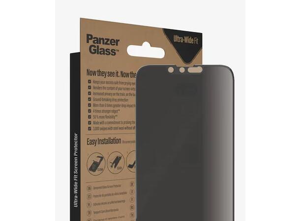 Panzerglass iPhone Privacy Skjermbeskytt 16e/14/13/13 Pro 