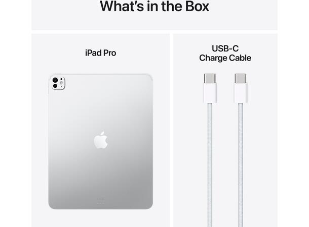 iPad Pro 13" (2025) 512GB 5G Sølv 5G 