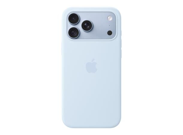 Apple IP18 Pro Max Silicone Case Blå Magsafe 