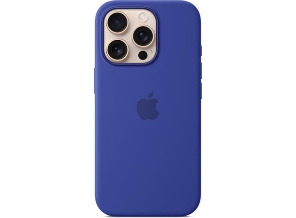 Apple iPhone 16 Pro Silikondeksel Blå 