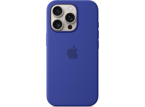 Apple iPhone 16 Pro Silikondeksel Blå 