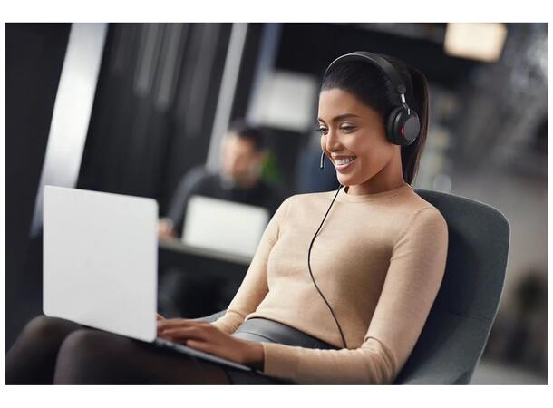 Jabra Evolve2 40 SE MS Stereo - hodesett USB-C USB-A 