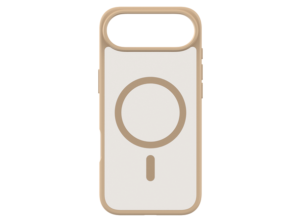 KEY Frosted Case IP Air Beige MagSafe 