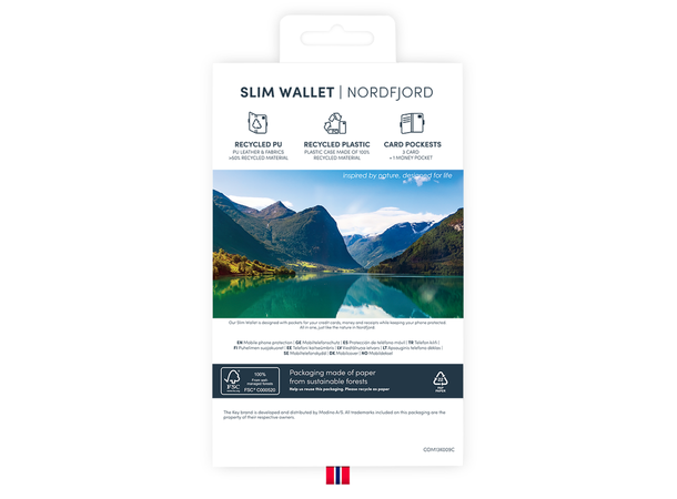 KEY Nordfjord Wallet Black S25/S24 