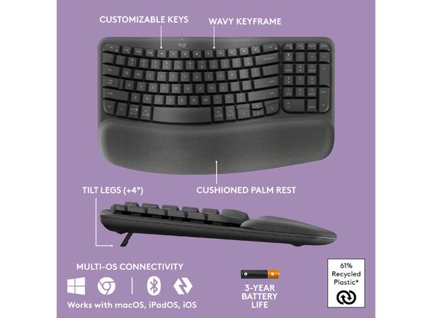 Logitech Wave Keys Wireless 