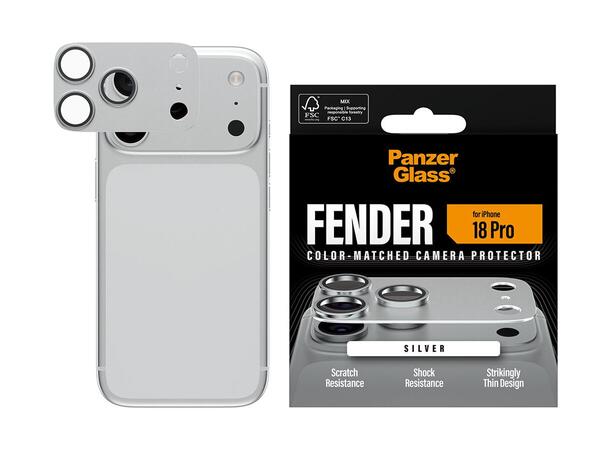 PanzerGlass Fender Hoops IP18 Pro Silver 