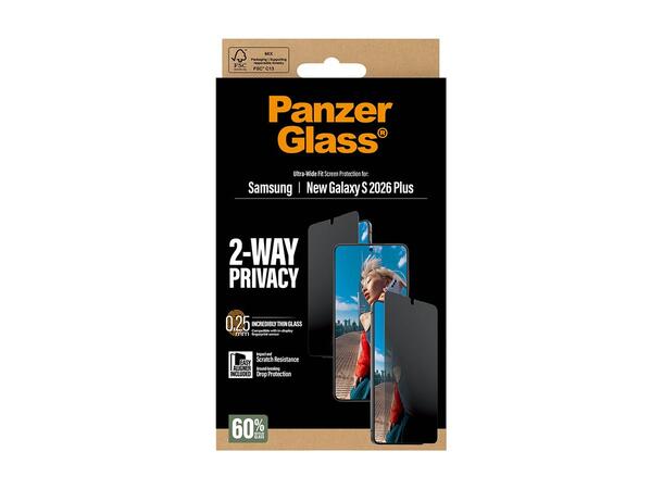 PanzerGlass Privacy SAM S26+ UWF 