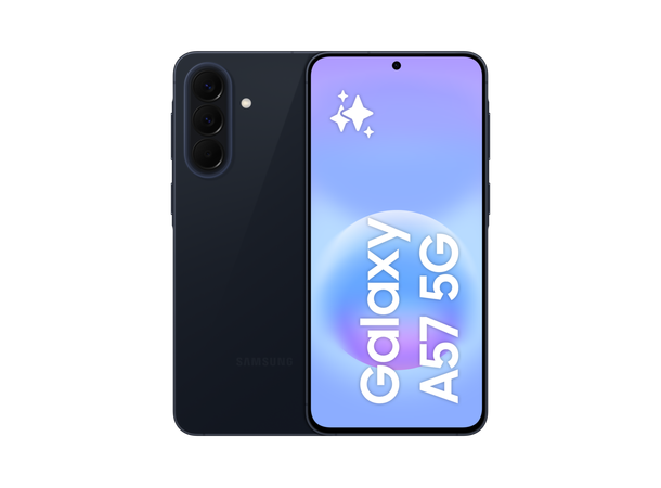 Samsung A57 5G 128GB Mørk Blå Klargjort for e-sim 